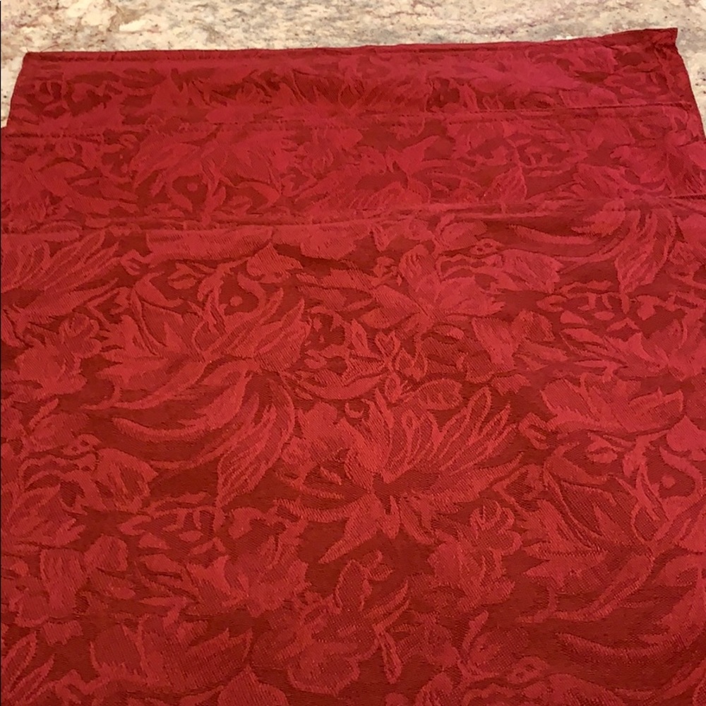 3 Crate and Barrel damask placemats